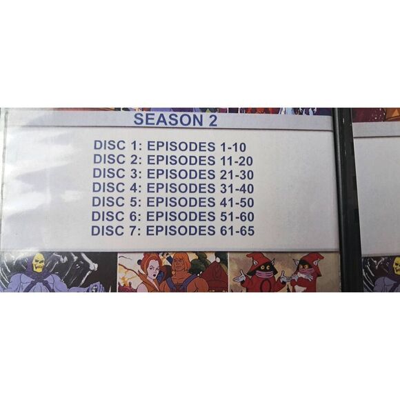 He-Man And The Masters Of The Universe Season 2 Episodes 1-65 DVD Library - Picture 4 of 5
